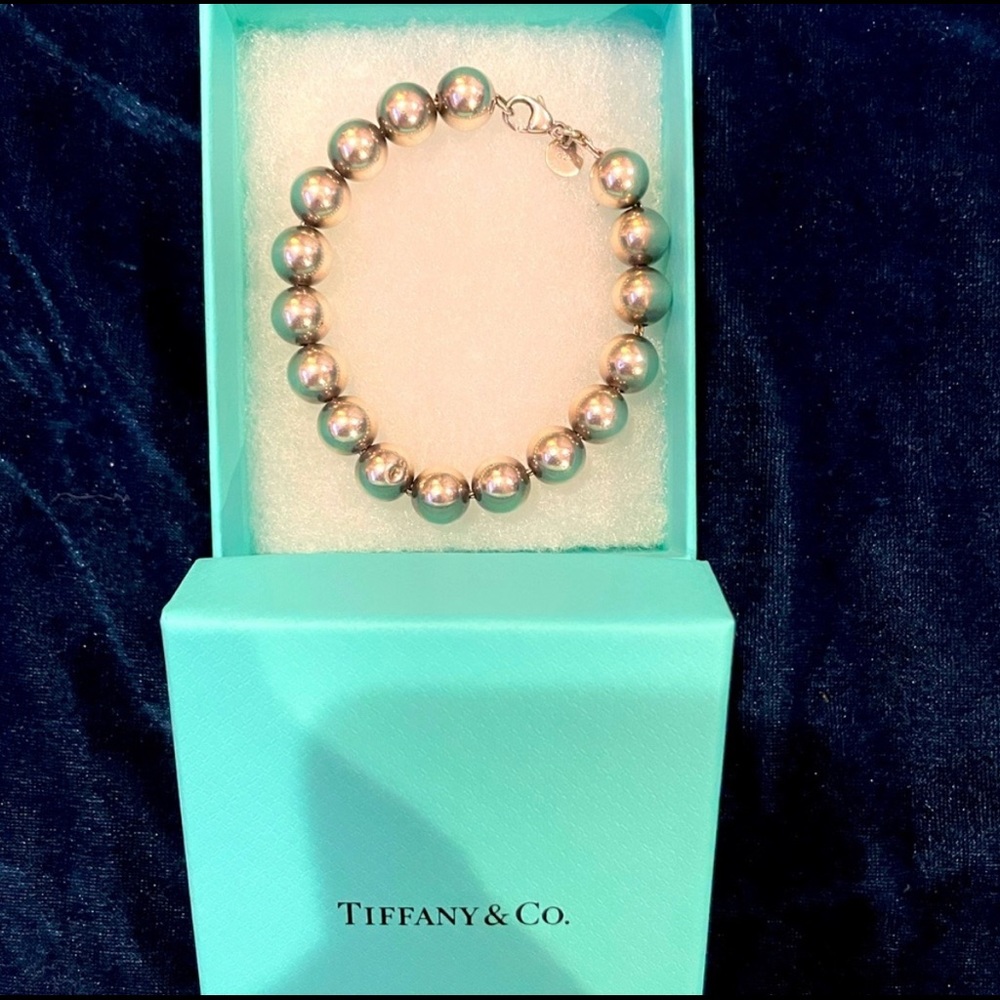 Tiffany 10mm ball bracelet